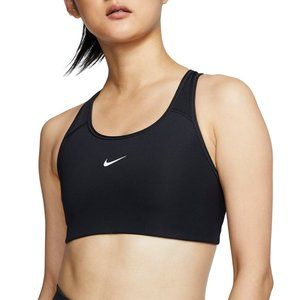 [Medium] Nike Dri Fit Swoosh Padded Sports Bra in Black **barely worn**